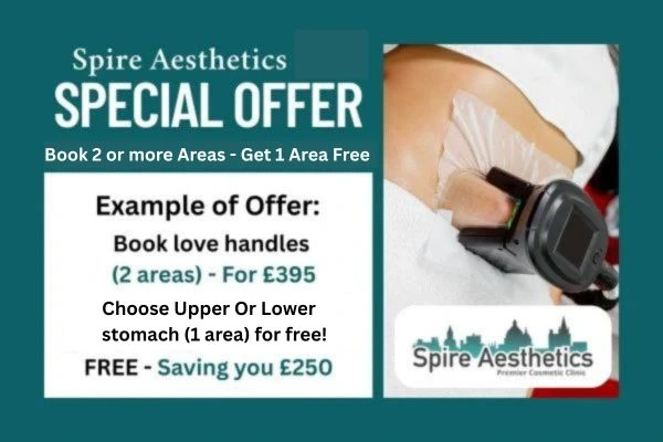 Fat Freezing Promotion Perth from Spire Aesthetics - Book Today!