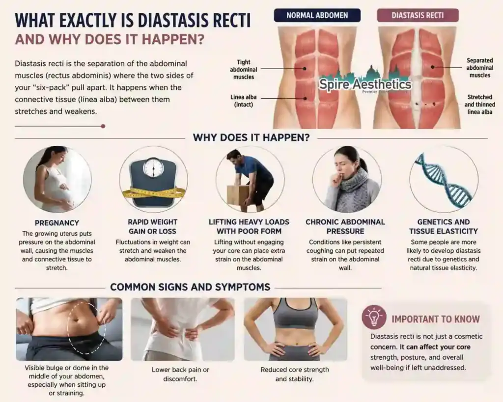 What Exactly Is Diastasis Recti and Why Does It Happen Perth?