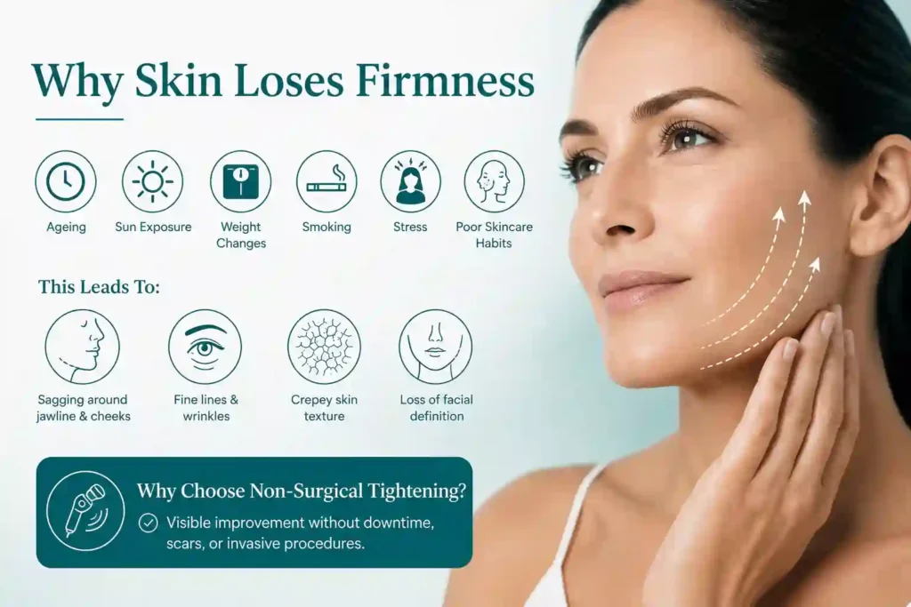 What Makes Skin Lose Firmness and Why Do People Seek Non-Surgical Tightening Perth?